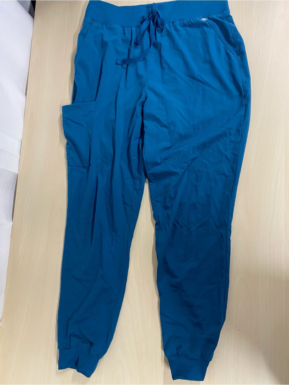 Hypothesis by FIGS Teal Jogger Scrub Pants Women’s Medium